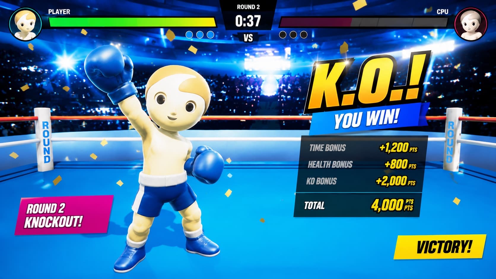 Kick Kick Boxing — 遊戲畫面 3